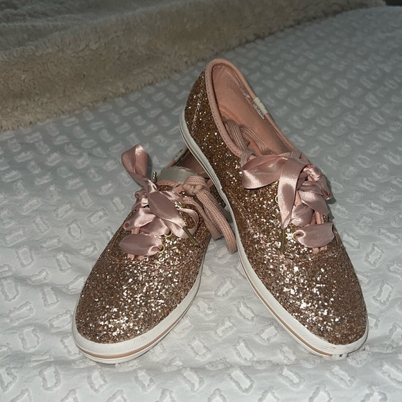 Keds X Kate Spade New York Glitter Sneakers - Picture 1 of 15